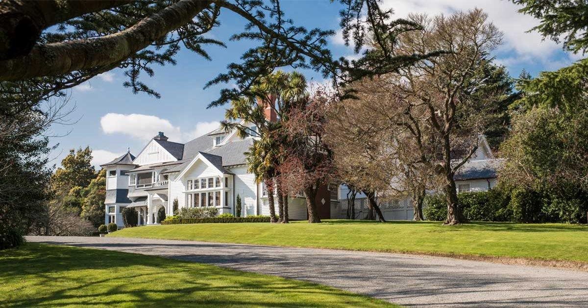 Otahuna Lodge in New Zealand