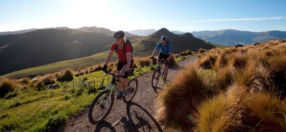 Cycling in the Port Hills